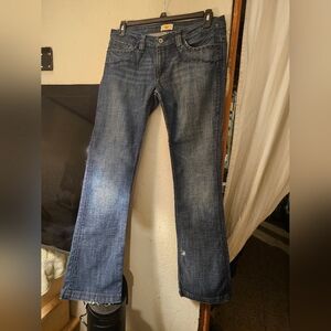 Antik Denim Flare Jeans in Classic Blue